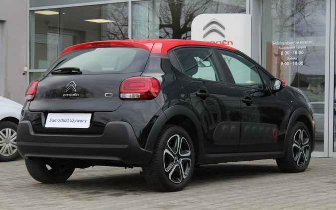 Citroen C3 cena 45900 przebieg: 60050, rok produkcji 2019 z Łódź małe 379